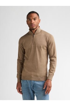 Petrol Petrol m-ros-kwc202 knitwear collar Trui 7140 oak