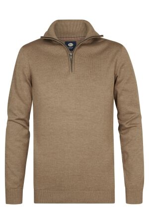 Petrol Petrol m-ros-kwc202 knitwear collar Trui 7140 oak