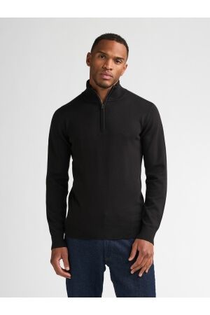 Petrol Petrol m-ros-kwc202 knitwear collar Trui 9999 black