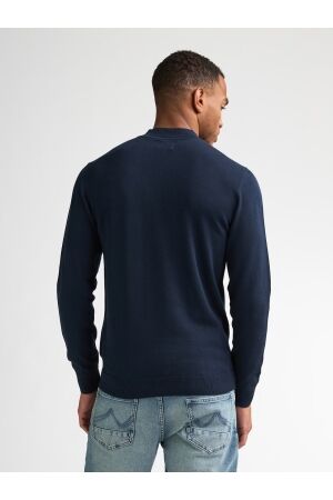 Petrol Petrol m-3060-kwc297 knitwear collar basic 5178 navy blue