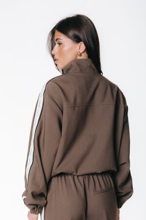 Colourful Rebel Colourful Rebel koko tuxedo track jacket wj118576 Jackets 750 brown
