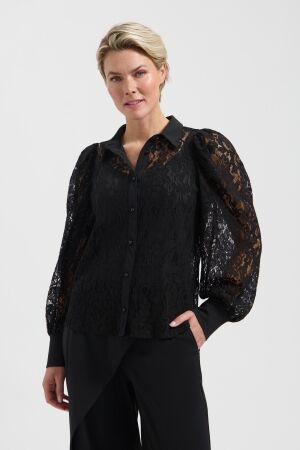 LADY DAY LADY DAY fern lace l30.375.3613 Blouse black
