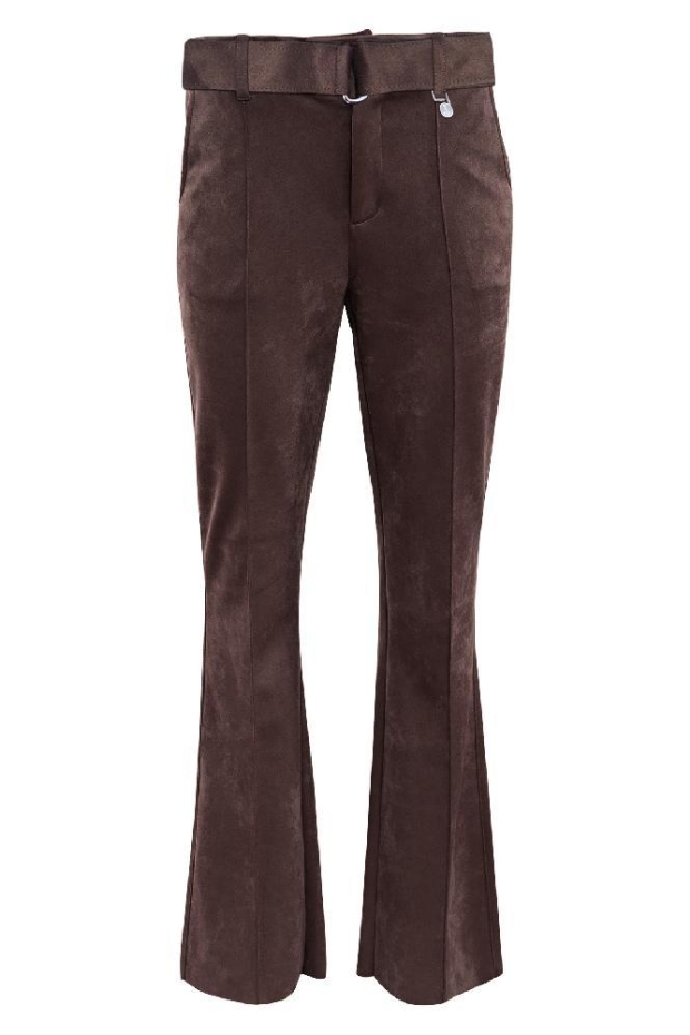 Zizo PIA suedine - Pants WI26.30.010 Brown