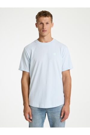 Chasin Chasin brody Print T-shirts e61 lt blue