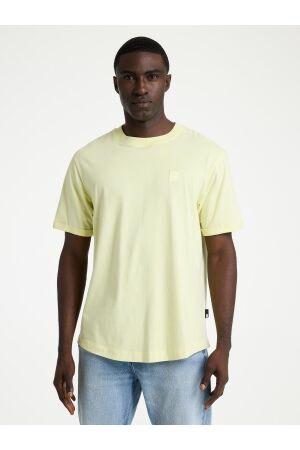 Chasin Chasin brody Print T-shirts e31 - khaki yellow