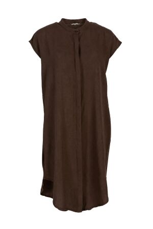 Azzurro Azzurro dress a-3894 Jurken dark brown