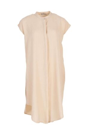 Azzurro Azzurro dress a-3966 Jurken light beige