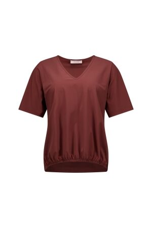 Studio Anneloes Studio Anneloes vicky shirt 13967 T-shirt Korte mouw 8600 chestnut