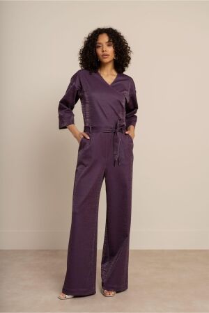 Studio Anneloes Studio Anneloes primrose jumpsuit 14466 Jumpsuit 3801 blackberry/silver