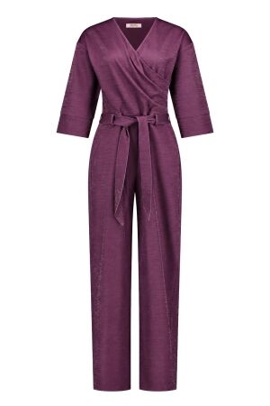 Studio Anneloes Studio Anneloes primrose jumpsuit 14466 Jumpsuit 3801 blackberry/silver