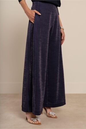 Studio Anneloes Studio Anneloes ossi trousers 14468 Broek 6501 navy/silver