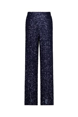 Studio Anneloes Studio Anneloes lexie sequin trousers 14477 Broek 6503 navy
