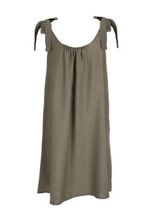 Azzurro Azzurro dress a-7361 Jurken army green