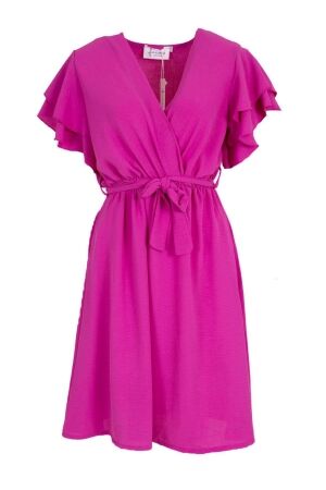 Azzurro Azzurro dress a-8798 Jurken magenta