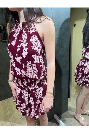 Rammani Rammani jurk kort bloem 41900 Jurk purple