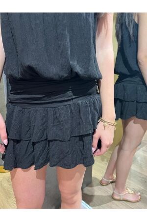 Rammani Rammani jurk kort 70381 Jurk black