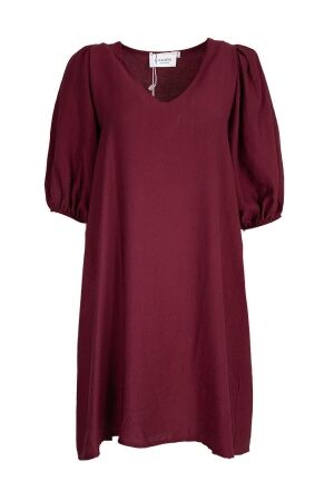 Azzurro Azzurro dress a-3844 Jurken bordeaux