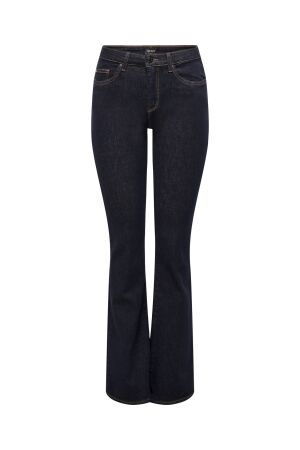 Only Only onlblush mid fl stayblue dnm rea023noos Broek dark blue denim