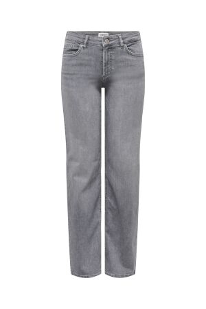 Only Only onlblush mid straight dnm tai0918 noos Broek medium grey denim