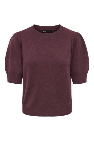 Only Only onlrica 2/4 pullover knt noos Trui zinfandel melange