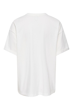 Only Only onlvivvi s/s lovely top cs jrs T-shirts cloud dancer
