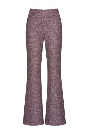 Helena Hart Helena Hart broek flair lano lurex 7853 Flared burgundy