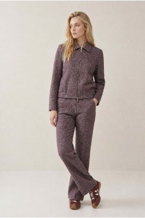 Helena Hart Helena Hart broek soul lano lurex 7825 Broek burgundy