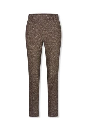 Helena Hart Helena Hart broek ziggy lano lurex 7815 Broek choco