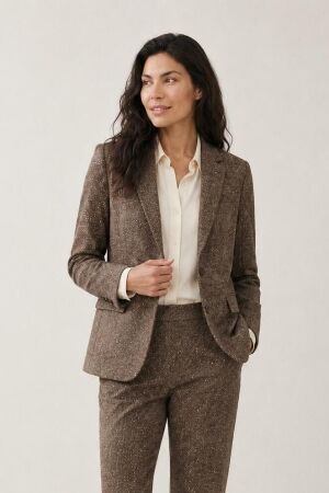 Helena Hart Helena Hart blazer nick lano lurex 7839 Blazers choco