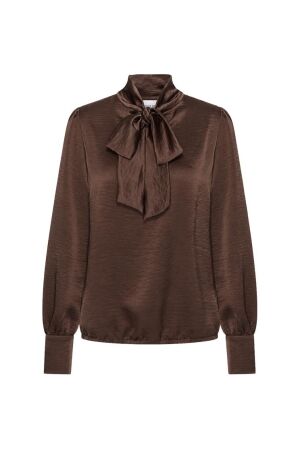 Helena Hart Helena Hart blouse jesse uni 7880 Blouse choco