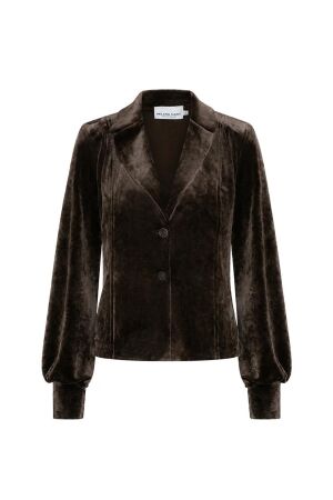 Helena Hart Helena Hart blazer lora velour 7870 Blazers choco