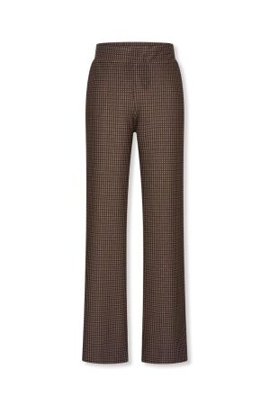 Helena Hart Helena Hart broek soul lano g. ruit 7807 Broek choco