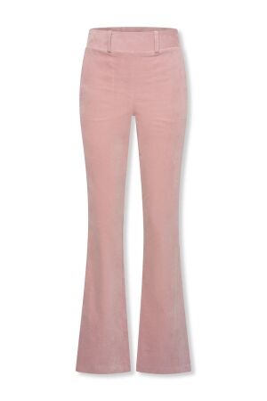 Helena Hart Helena Hart broek flair velvet 7559 Flared pink