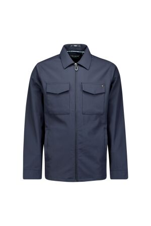 No- Excess No- Excess overshirt full zipper stretch sedoc n5104 Overshirt night