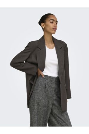 Only Only onlhattie-lana overs mel blazer tlr noos Blazers chocolate torte melange