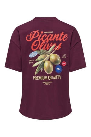 Only Only onllight s/s top box jrs T-shirts fig