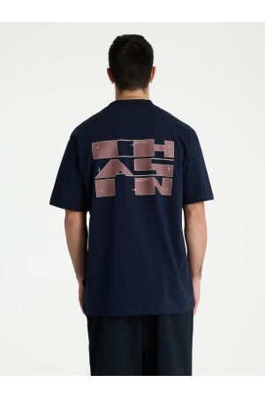 Chasin Chasin reco Print T-shirts e6025 - navy blazer