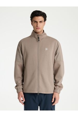 Chasin Chasin zane zip Vest e7014 - driftwood