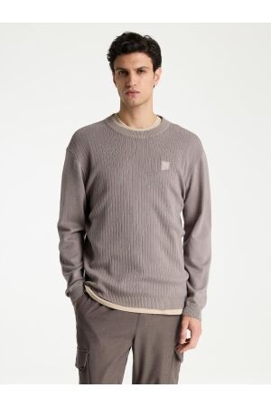 Chasin Chasin roen Trui e7014 - driftwood
