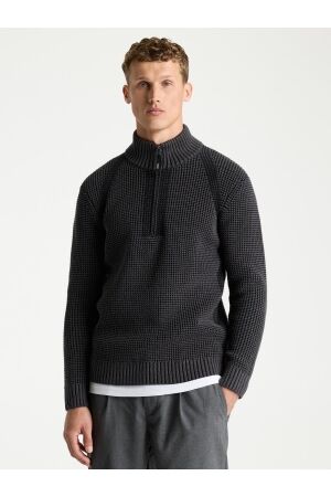 Chasin Chasin oliver dual half zip e9002 - black oyster E9002 - black oyster Chasin Chasin oliver dual half zip e9002 - black oyster E9002 - black oyster