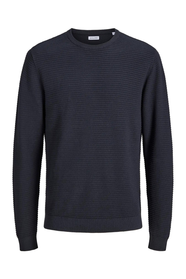 Jack & Jones JJEBRODY KNIT CREW NECK Navy Blazer