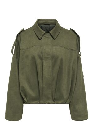 Only Only onlmoon-stina faux suede bomber pnt noos Jackets grape leaf