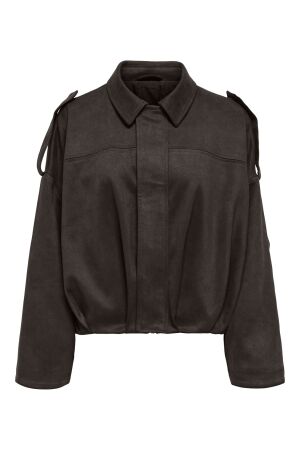 Only Only onlmoon-stina faux suede bomber pnt noos Jackets chocolate torte
