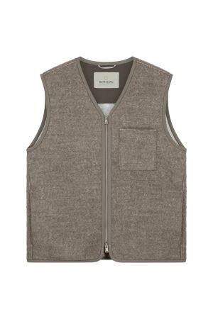 DSTREZZED DSTREZZED ds_william teddy vest 121503 Vest walnut