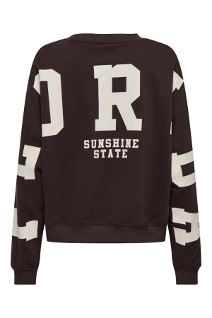 Only Only onlsweat l/s back/sleeve print swt noos 15356793 Sweater vineyard wine birch florida print