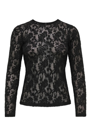 Only Only onlblaise l/s top jrs 15356155 T-shirt Lange mouw black
