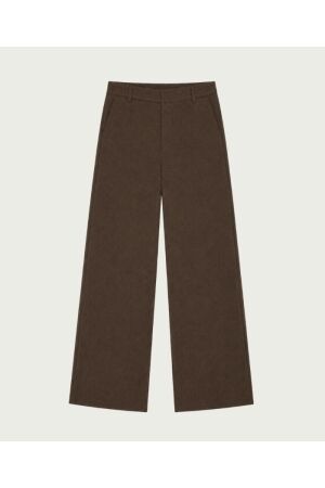 Elvira Casuals Elvira Casuals trouser riley e4 26-016 Broek 51 dark coffee zigzag
