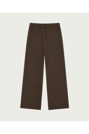 Elvira Casuals Elvira Casuals trouser riley e4 26-016 Broek 51 dark coffee zigzag