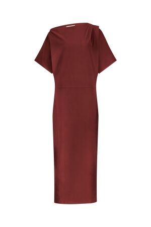 Studio Anneloes Studio Anneloes ineke dress 14141 Jurk 8600 chestnut