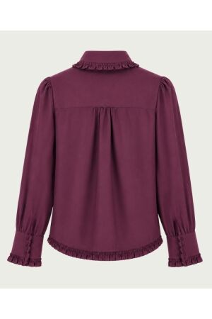 Elvira Casuals Elvira Casuals blouse camilla e4 26-034 Blouse 730 merlot